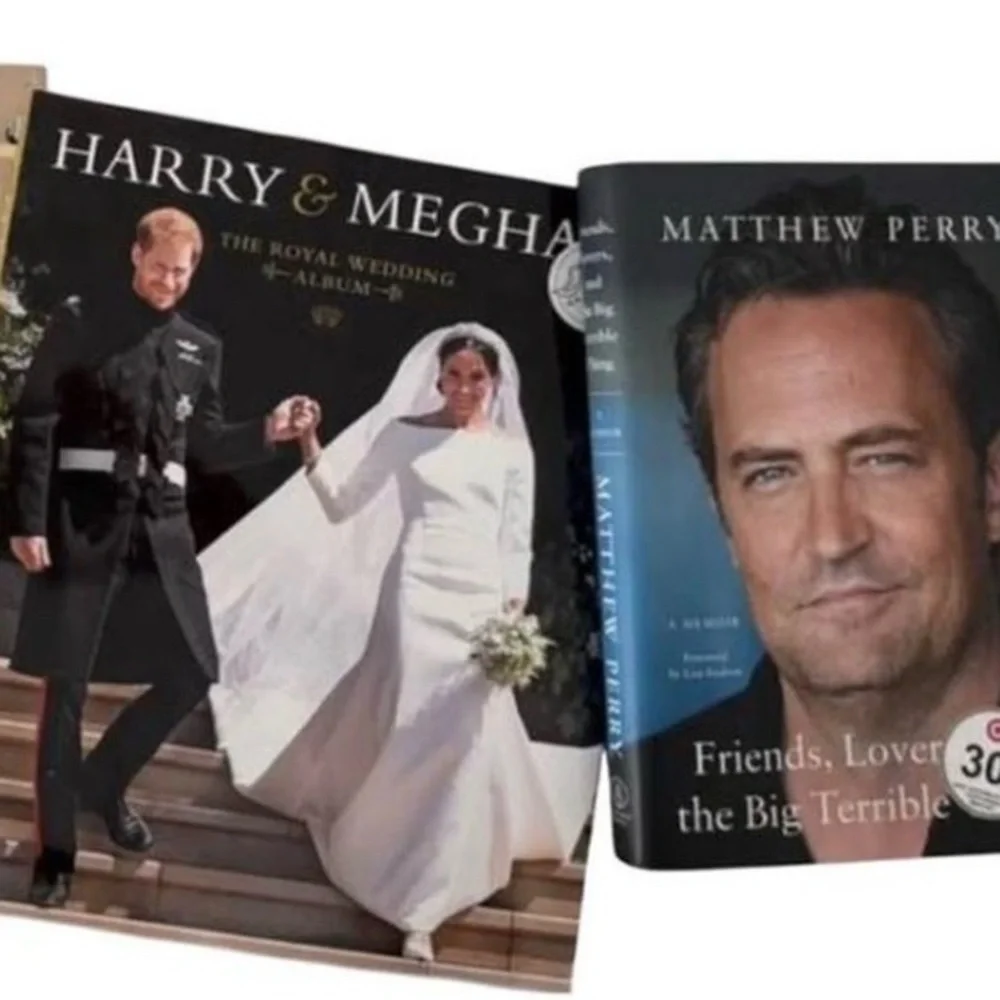 ⚫️⚫️ 2 Books: Harry & Meghan, Matthew Perry